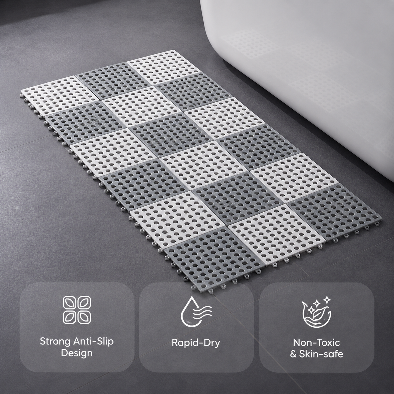 EverGrip Bath Mat